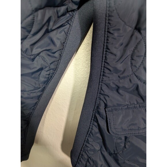 A New Day Womens Dark Blue Quilted Puffer Jacket - Medium - Picture 4 of 7